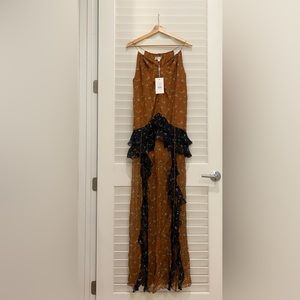 Caroline Constas Silk Dress NEW